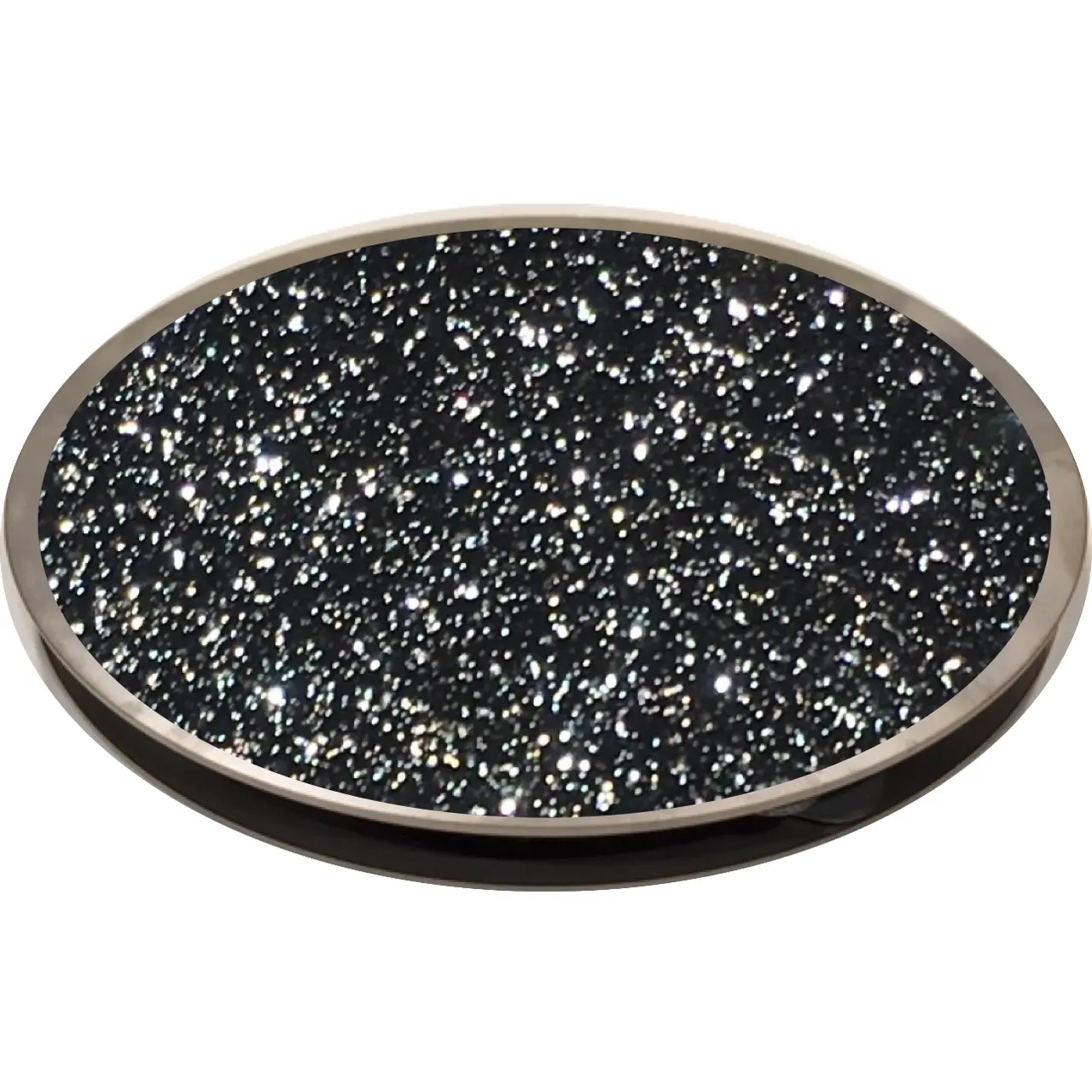 TMS Micro Black Diamond Glitter Figure Skating Spinner