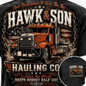 Over The Top Trucker Shirt, Hawk and Son shirt, Vintage Arm Wrestling Movie Tshirt, Classic 80s, Gift For Truck Driver