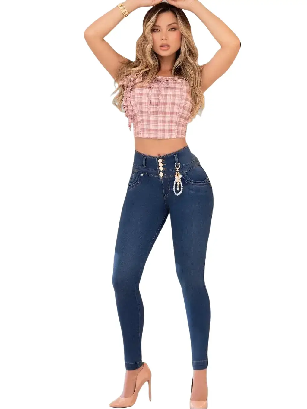 COLOMBIAN OFORI WOMAN'S JEANS BUTT LIFTER