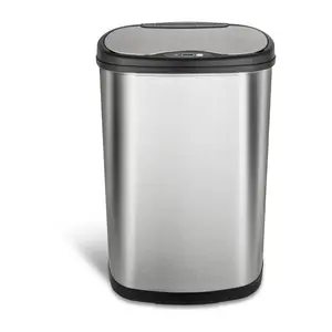 NINESTARS 50L Touchless Motion Sensor Trash Can