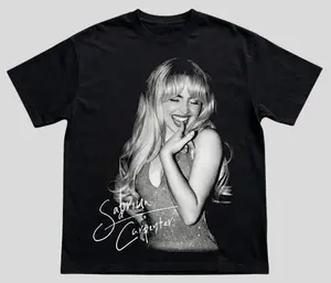 Vintage Graphic Sabrina T-Shirt,Carpenter Shirt, Short N Sweet Tour Merch, Concert Fans, House Tour Shirt,Y2k Style Clothing Unisex For Men & Women