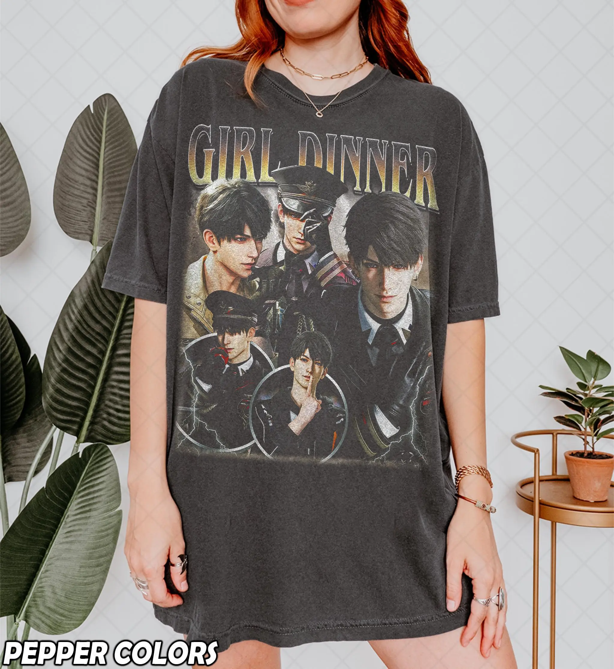 Girl Dinner Caleb Love and Deepspace Shirt, Tee Graphic T-Shirt, Gift For Women and Man Unisex T-Shirt