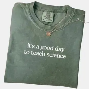 Comfort Colors Teach Science Shirt With Funny Quote, Comfort Colors Science Squad Tee For Chemistry, Biology, Physics, Or Earth Science Teachers