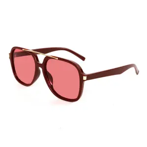 2026 Modern Square Sunglasses for Women Round Face Fit UV Protection Ins Street Style Bold Shades