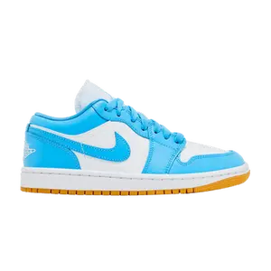Wmns Air Jordan 1 Low 'Dark Powder Blue Gum'