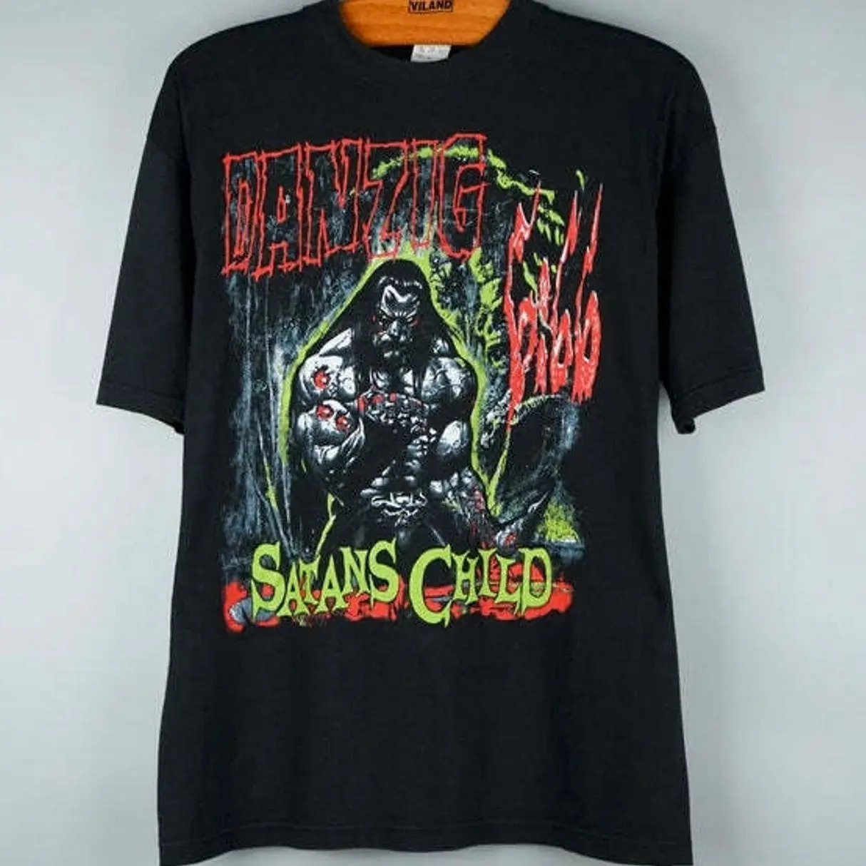 Vintage 1999 Danzig Basic Style Black Unisex For Men Women T shirt 2