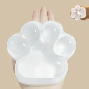 Big Taba Squishy Paw Valentines Day Gift Squishy Toys Cute Mochi Cat Paw Squishies Fufu Squishy Fidget Toys Squishies for Stress Relief Jelly Sticky Sensory Toys Relaxation Gifts for Adults Kids 2pcs