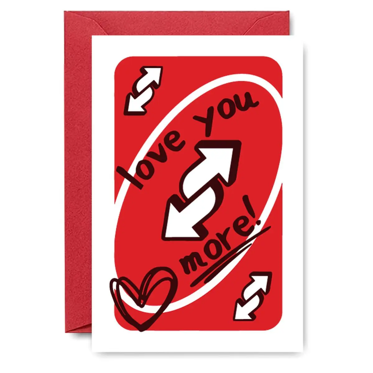 Love-Themed Greeting Card with Envelope, Positive Message Card, Inspirational Greeting Cards, 1/3/5 Romantic Anniversary Greeting Cards for Couples, Birthday Gift, Thank You Cards