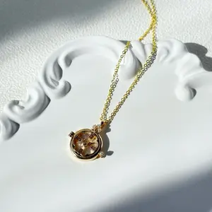 Elegant White Mother-of-Pearl Locket Watch Pendant Necklace with Gold-Plated Alloy Chain & Pearl Accents Vintage Style Gift Ready Packaging