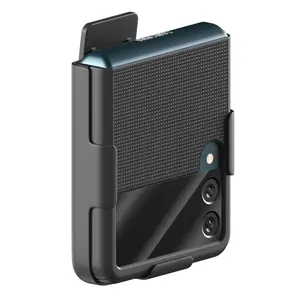 For Samsung Galaxy Z Flip 3 Rome Tech Belt Clip Holster Hybrid Phone Case Cover