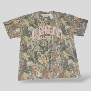 Megan Moroney Light Pink Cloud 9 Official Camo Tee T-Shirt, Unisex 3D Graphic Tee, Realistic Print T-Shirt