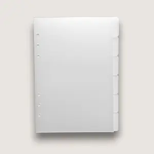 Dividers Planner Insert - Stay Sorted in Style with Sturdy Dividers for Academics Wellness Finances & Productivity Categories