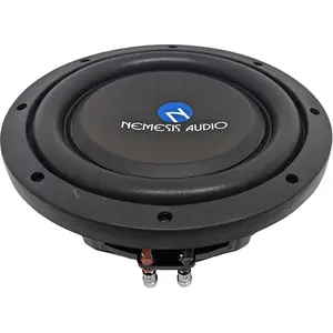 Nemesis Audio NA-8SLM v.2 8" 450W RMS Shallow Mount Subwoofer DVC 4-Ohm