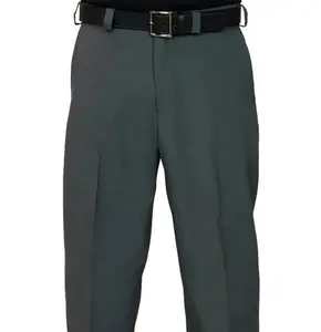 Davis Core Lightweight Flat Front Charcoal Umpire Pant [ Plate & Base ]