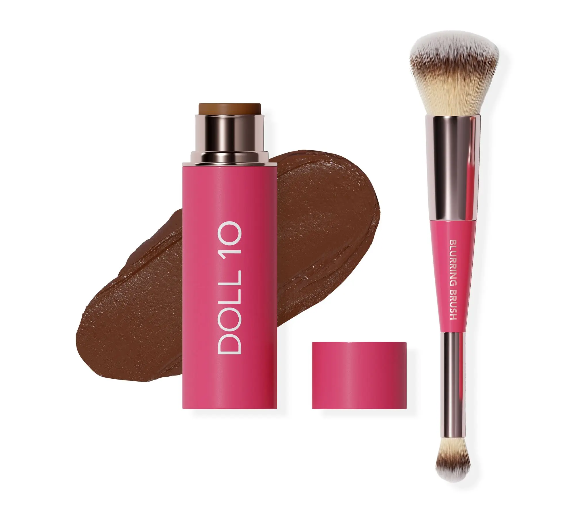 Doll 10 Peptide Blur Stick Foundation with Brush Doll 10 Peptide Blur Stick Foundation with Brush