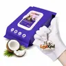 LEUCKIND 20PCS Disposable Grooming Gloves Wipes for Dogs & Cats - No-Rinse, Low Allergy, Skin Friendly Hair Removal, Deshedding, Fur Removal Wipes for Dirt, Puppy Camping Essential, Hair Removal Glove Wipe, Deshedding Grooming Wipes