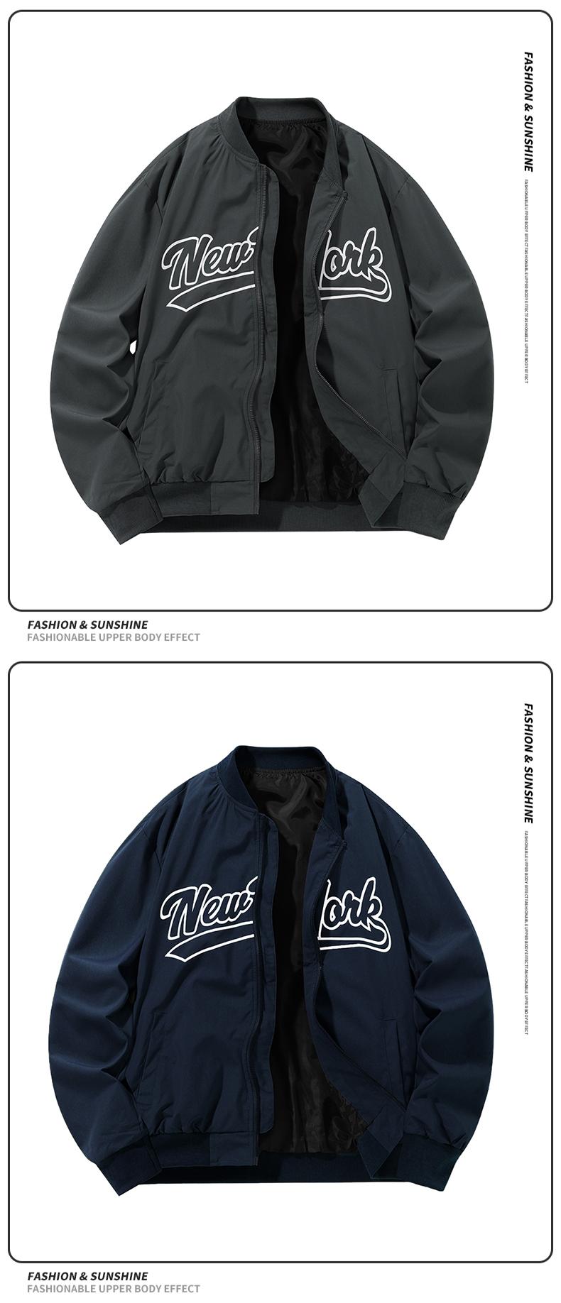 Letter Print Sports Jacket, Men's Casual Jacket, Fashionable College Baseball Apparel, Versatile Clothing Suitable for Leisure Wear, Ideal Choice for Everyday Use and Outdoor Activities