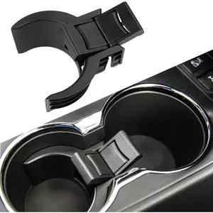 Cup Holder Insert Divider Compatible with Toyota Highlander 2014 2015 2016 2017 2018 2019 Year