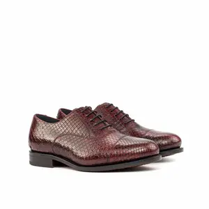 Sosa Oxford Python shoes