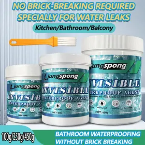 Super Invisible Waterproof Repair Agent, RV & Indoor Use, Long-Lasting Protection, Easy Application, Water-Resistant Sealant, 100g/250g/450g