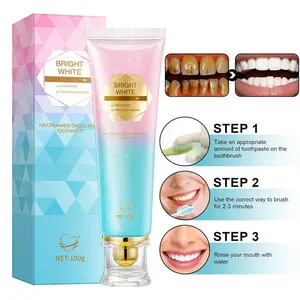Easilyous Bright White Toothpaste, Easilyous Niacinamide Whitening Toothpaste Bright White, for Healthier, Whiter Teeth Oral Gentle bodyaccel toothpaste Cleansing colgate toothpaste