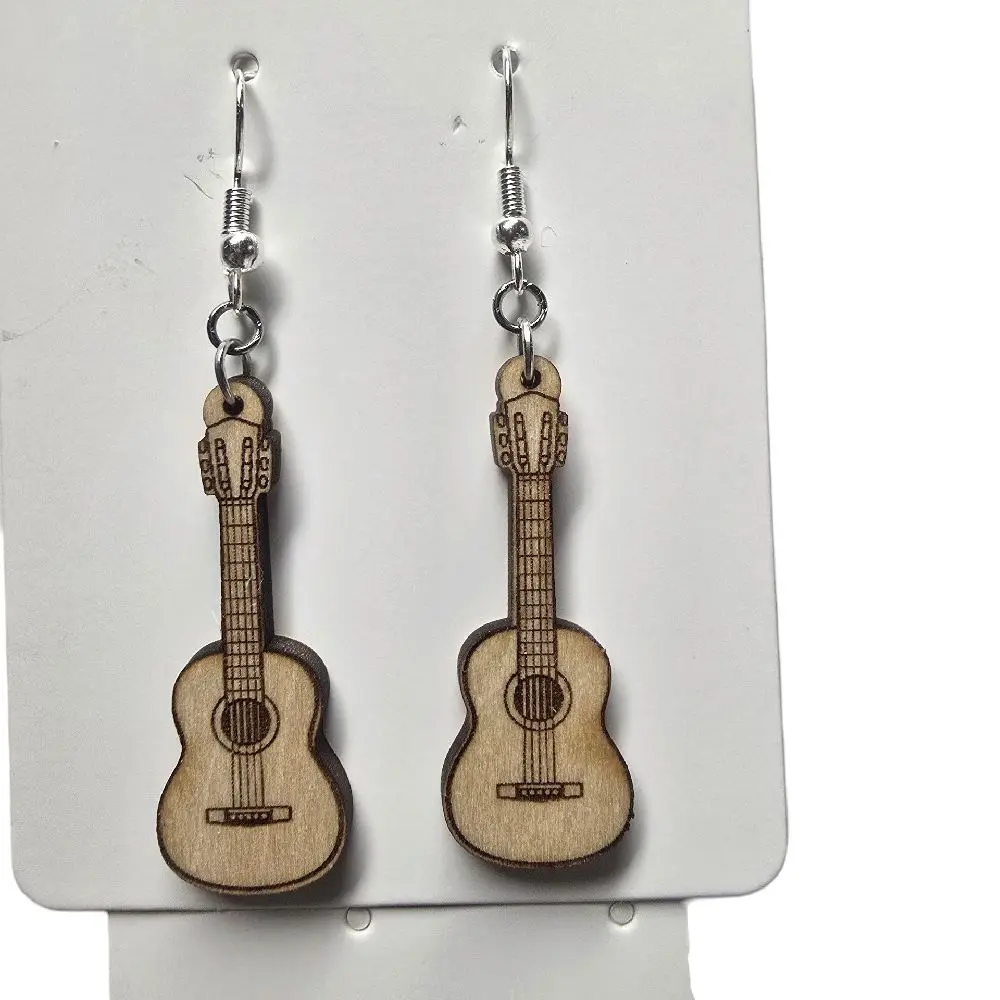225) Acoustic Guitar Earrings!
