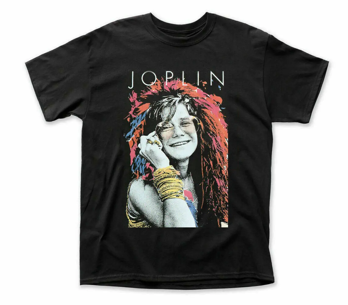 Janis Joplin Concert Poster T-Shirt All Colors, Gift for Women Men, Made In USA, US Size S-6XL, 100% cotton, Classic Fit, Unisex T-Shirt