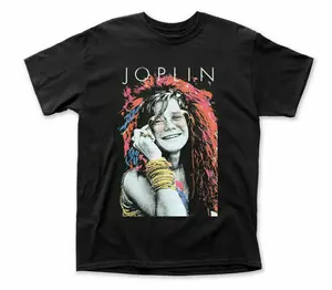 Janis Joplin Concert Poster T-Shirt All Colors, Gift for Women Men, Made In USA, US Size S-6XL, 100% cotton, Classic Fit, Unisex T-Shirt