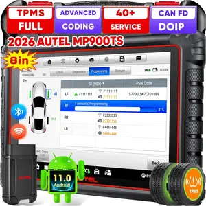 Autel MaxiPRO MP900TS - 8" TPMS Diagnostic Tablet | Full TPMS Programming, ECU Coding, 3000+ Active Tests, CAN-FD & DoIP