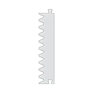 Sawtooth Stitch Acrylic Router Template