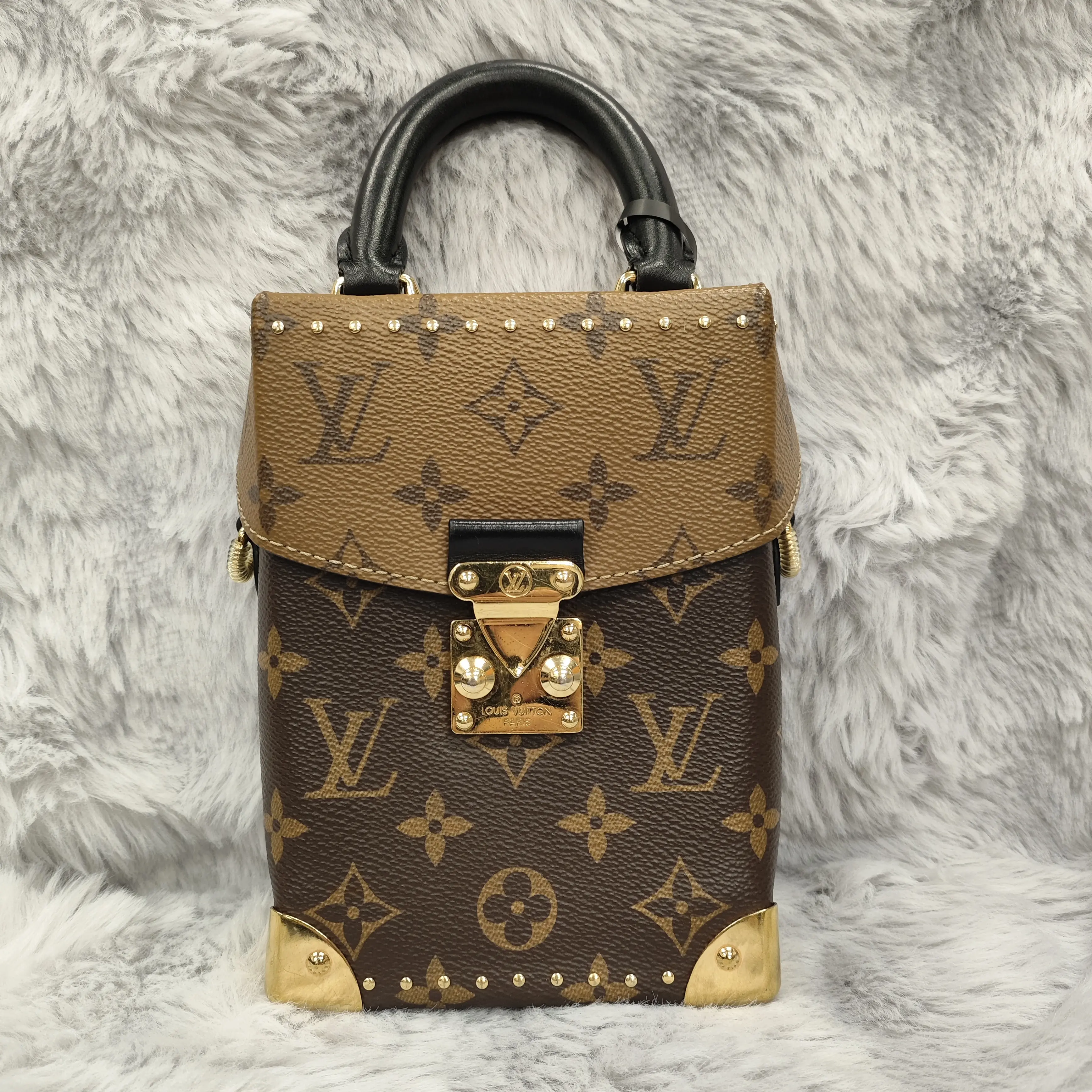 Pre-owned Louis Vuitton pvc Shoulder Bags Camera Box Crossbody Bags XiaoTang0189
