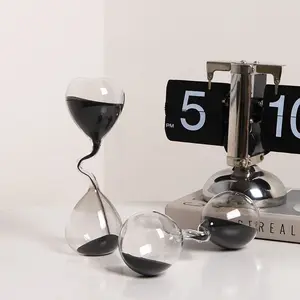 Creative Twisted Hourglass Timer Ornament Luxury High-End Unique Decor for Office Desk Bedroom Functional Style Gift Idea Elevate Your Space with Style