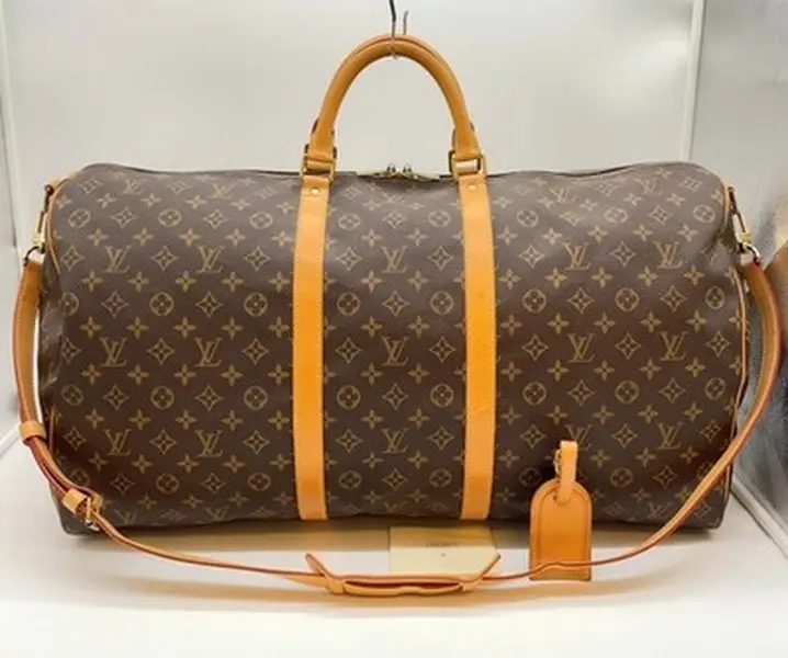 Pre-owned Louis Vuitton Other Boston Bag Auth Monogram Keepall Bandouliere 60 M41412 Travel Bag NS070364 12566452402/973212*1