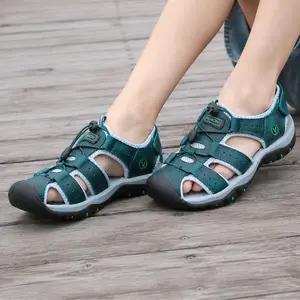 Outdoor Athletic Sandals, Closed Toe Water Sandals with Non Slip Sole, Lightweight Walking Sandals for Men Women