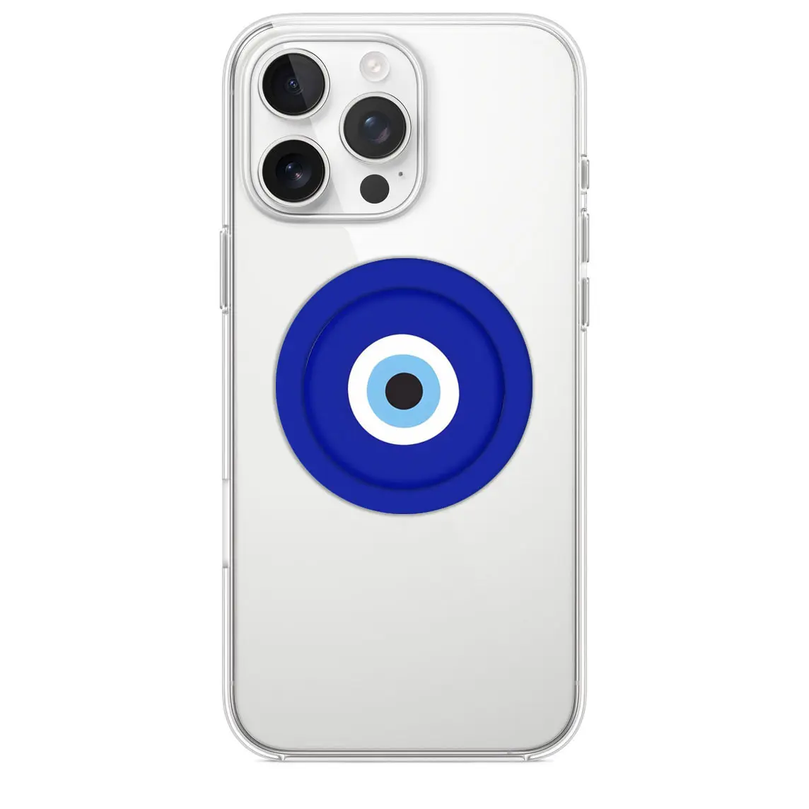 The Blue Evil Eye Magnetic Pop Socket Phone Grip MagSafe Phone Grip Cute Love Phone Holder Magnetic Phone Grip Popsocket