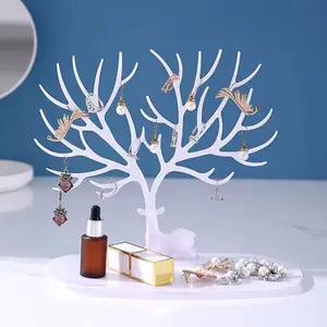 Jewelry Display Stand, Tray, and Tree Storage Rack