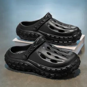Men’s Summer Foam Clogs – Ventilated Non‑Slip Casual Clog Slippers for Beach, Shower & Daily Wear, Easy‑Clean Lightweight Design, Stylish Breathable Men