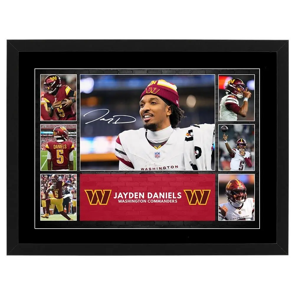 Jayden Daniels Washington Commanders Poster( Unframed - Print Only )