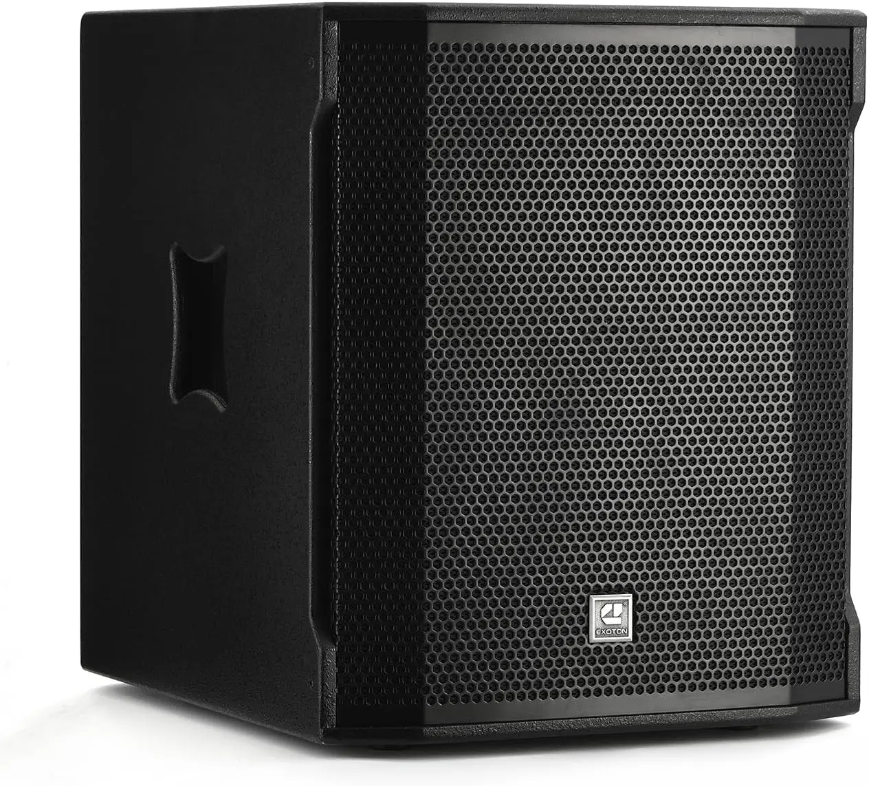 EXOTON ES-18A 18" Powered Subwoofer | 4 DSP Presets, Class D Amplifier, Deep Bass for Live Sound, Weddings, Bands, Stage Events and Mobile DJs