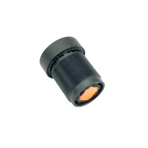 Compact M12 Camera Lens, 2.8mm F2.4, 125-Degree Wide Angle, IR Compatible, 1/4-Inch Mount for Security Monitoring