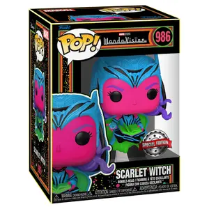 Funko POP! Scarlet Witch Marvel Wanda Vision #986 (Black Light) [Special Edition]