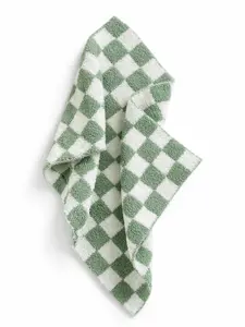 Phufy® Bliss Checkerboard Mini Blanket, Sage