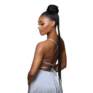 Sensationnel Drawstring Ponytail With Bun Glamora Glam Updo Unit 4
