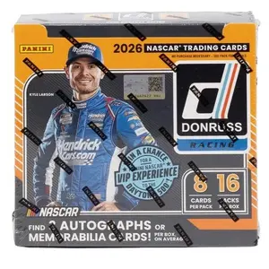 2-Pack 2026 Panini NASCAR Donruss Racing Hobby Packs, Sports Trading Cards