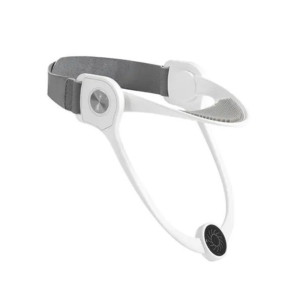POSTURE AURA Adjustable Portable Travel-Size Neck Support Brace Posture Trainer for Desk Workers, Adults - Ergonomic Chin Support Relieves Neck Pressure, Enhances Spinal Alignment for Gaming, Reading, Scrolling