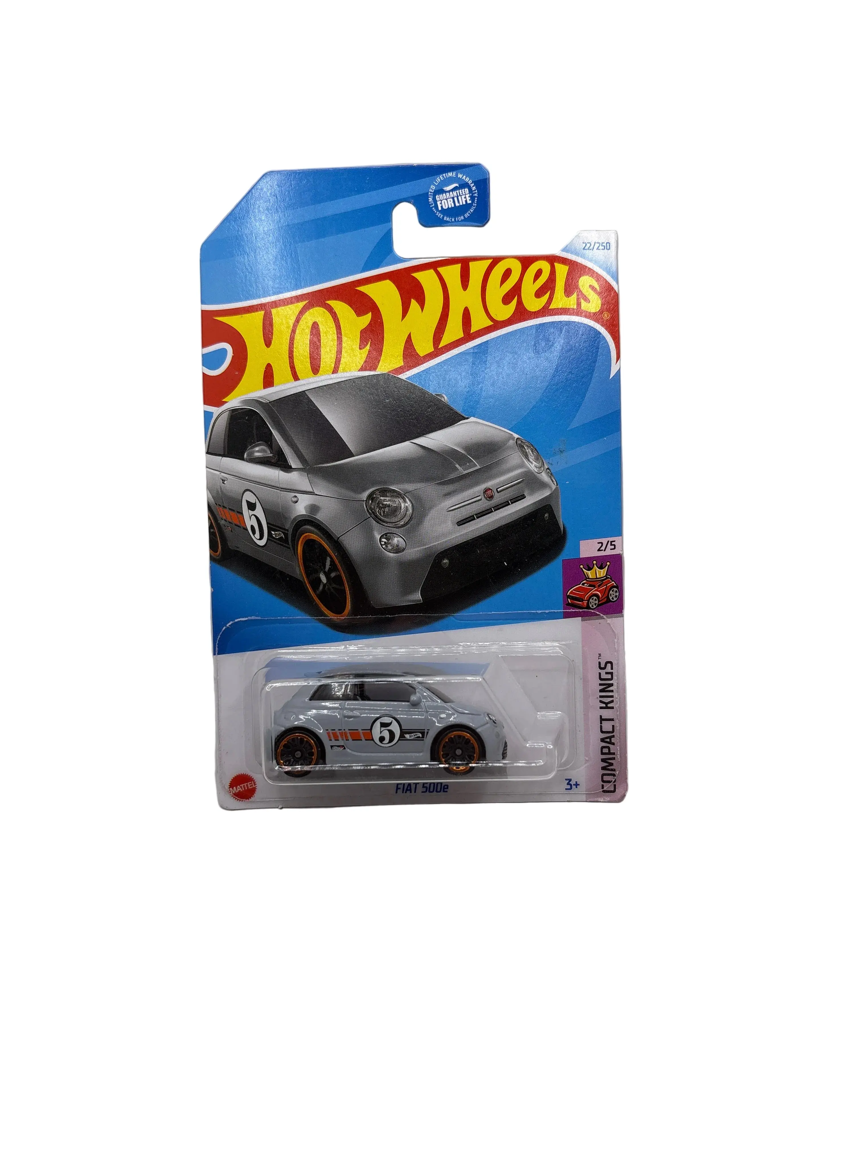 Hot Wheels Fiat 500e Diecast gray