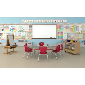 Deluxe High-Pressure Top Activity Tables 48x48"