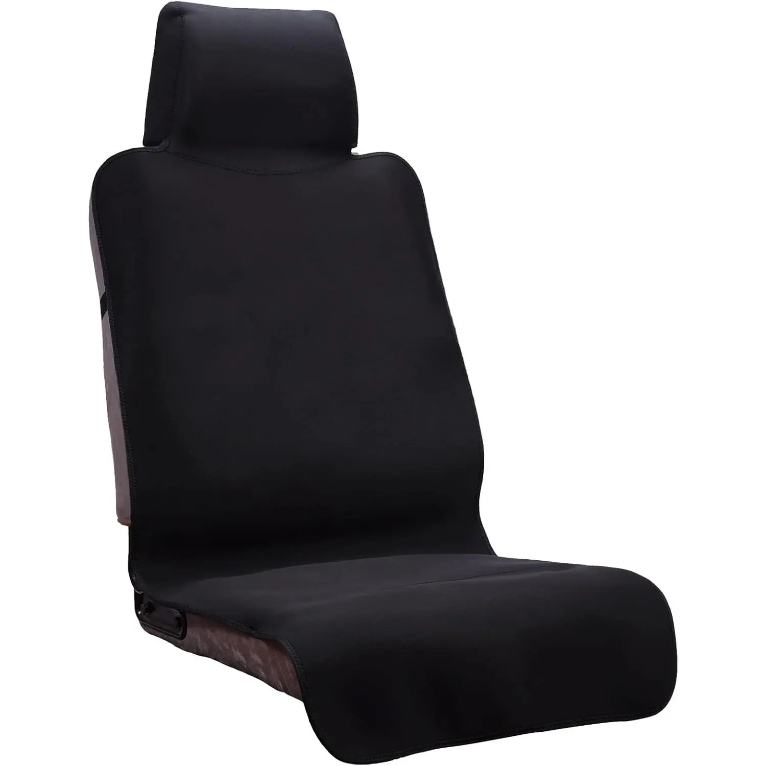 Seat Cover Towel Protector Neoprene Universal Fit, Upgraded  Washable & Removable Non-Slip  Carseat Towel Covers,  for Gym/Yoga/Workout(Black,1PCS