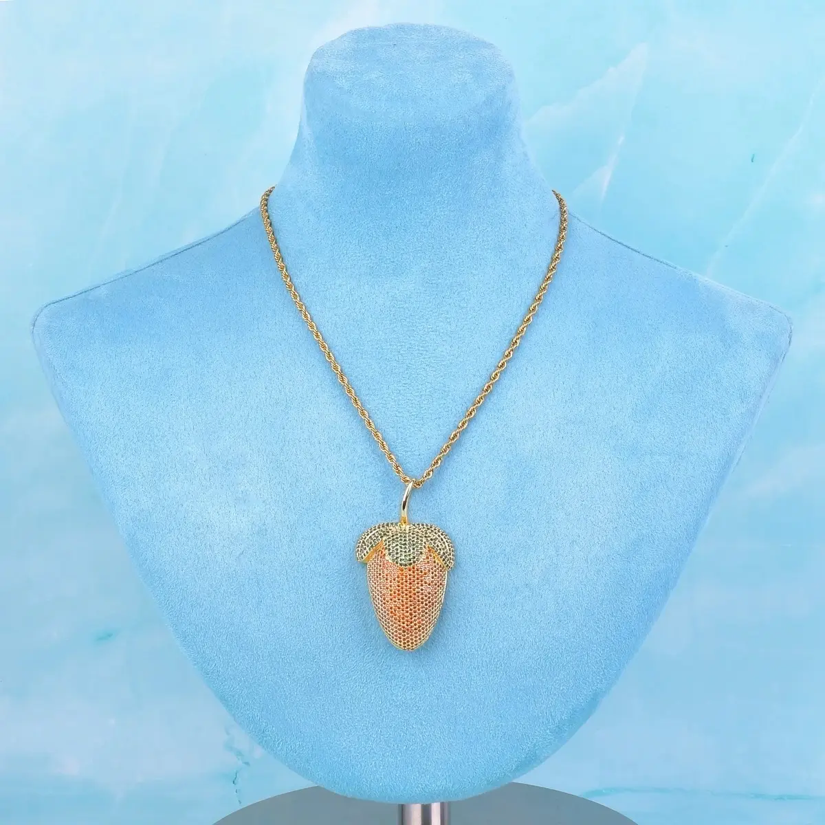 Iced Out Fruity Loop Producer Hip-Hop Pendant With Rope Chain - TikTok Shop