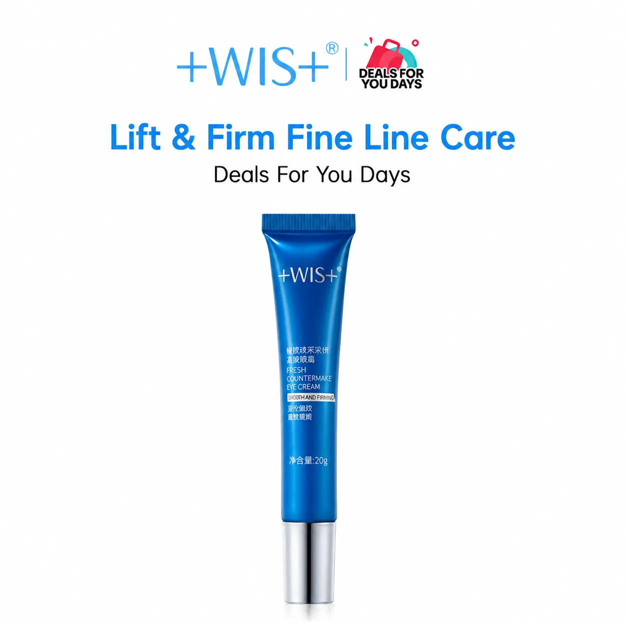 [WIS] Revitalizing & Firming Eye Cream | Anti-Aging, Tightening & Smoothing Care for Puffiness and Dark Circles#DealsForYouDays
